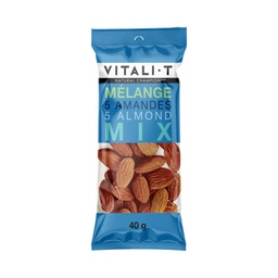 Vitali-T | Collation mélange 5 amandes 15 x 40g