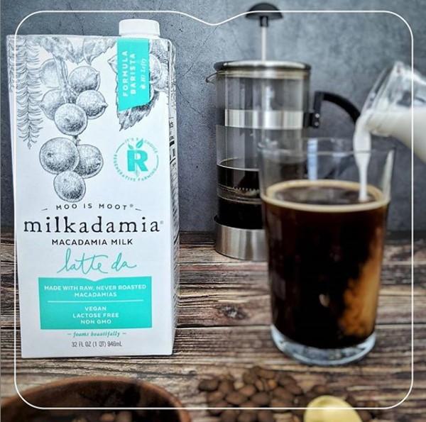 Milkadamia | Boisson de Macadamia Latte de Barista - Lait Alternatif
