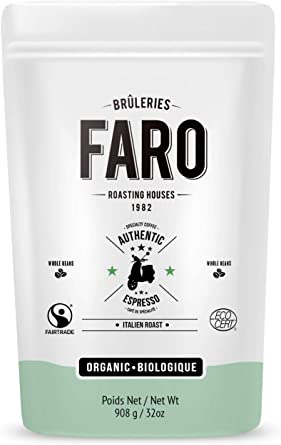 Brûleries Faro | Espresso Authentic biologique &amp; équitable 908gr