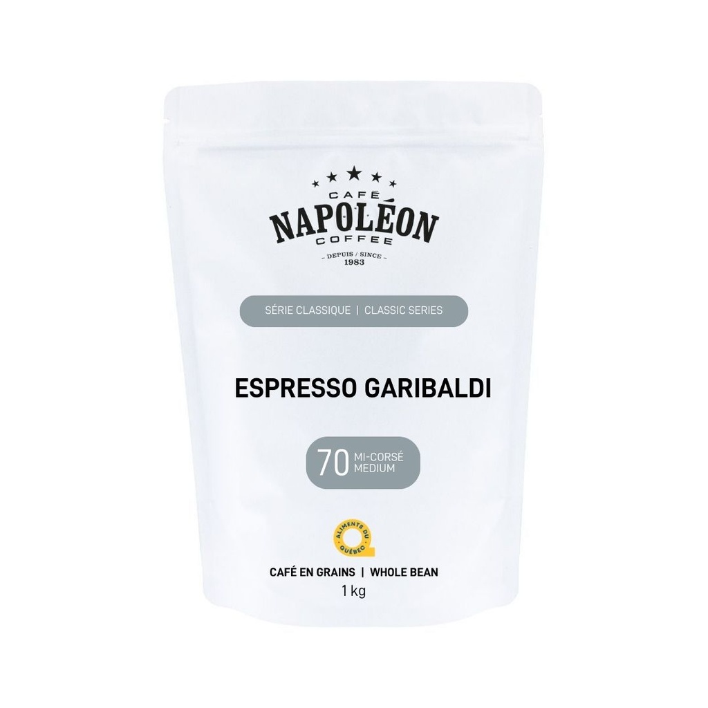 Café Napoléon | Espresso Garibaldi sac de 1kg