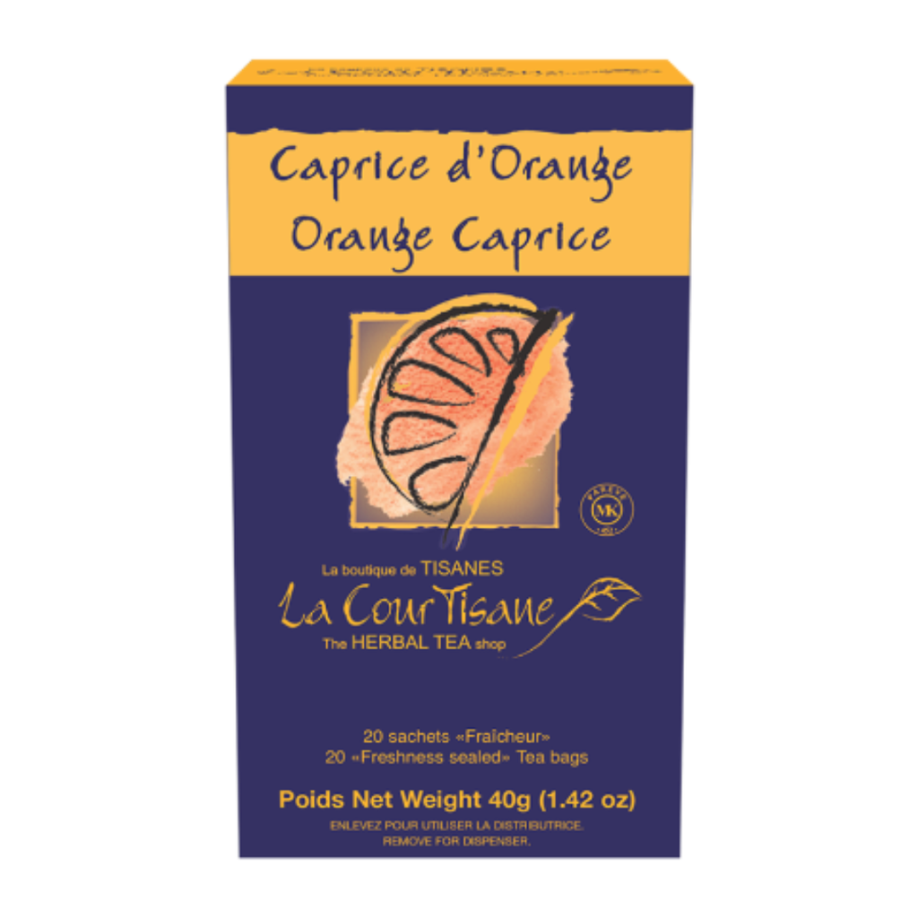 **La Courtisane | Tisane Caprice d'Orange boite de 20 sachets