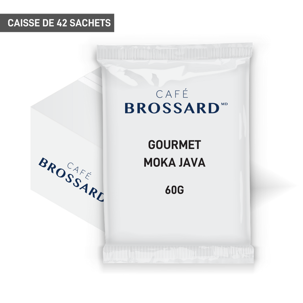 Café Brossard | Gourmet Moka Java  42 x 60 g