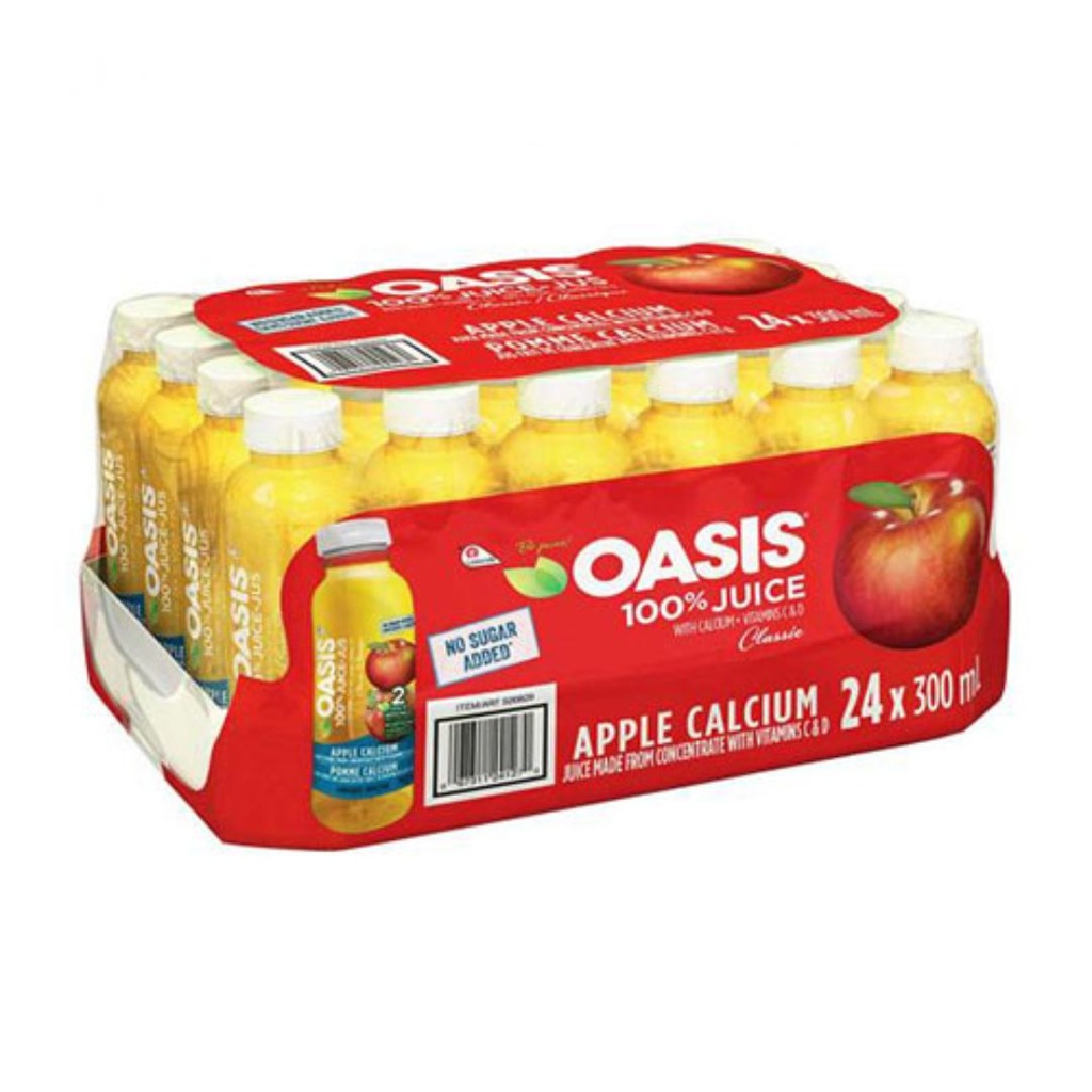 Oasis | Jus de Pomme 300 ml x 24 bouteilles