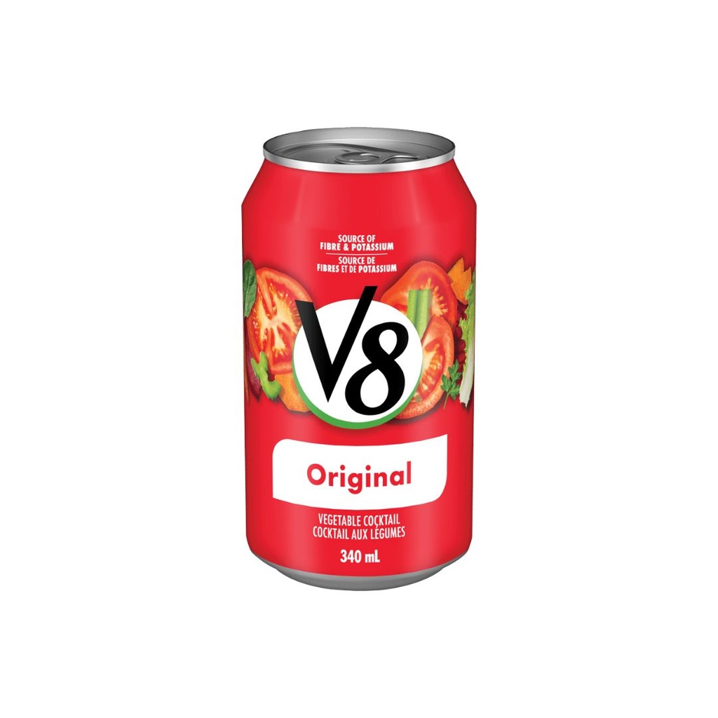V8 | Cocktail aux légumes 340ml (unité)