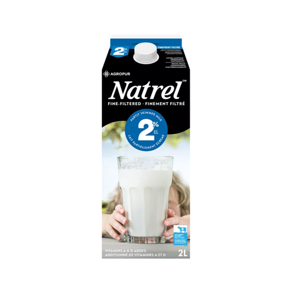 Natrel | Lait 2% finement filtré - 2 Litres