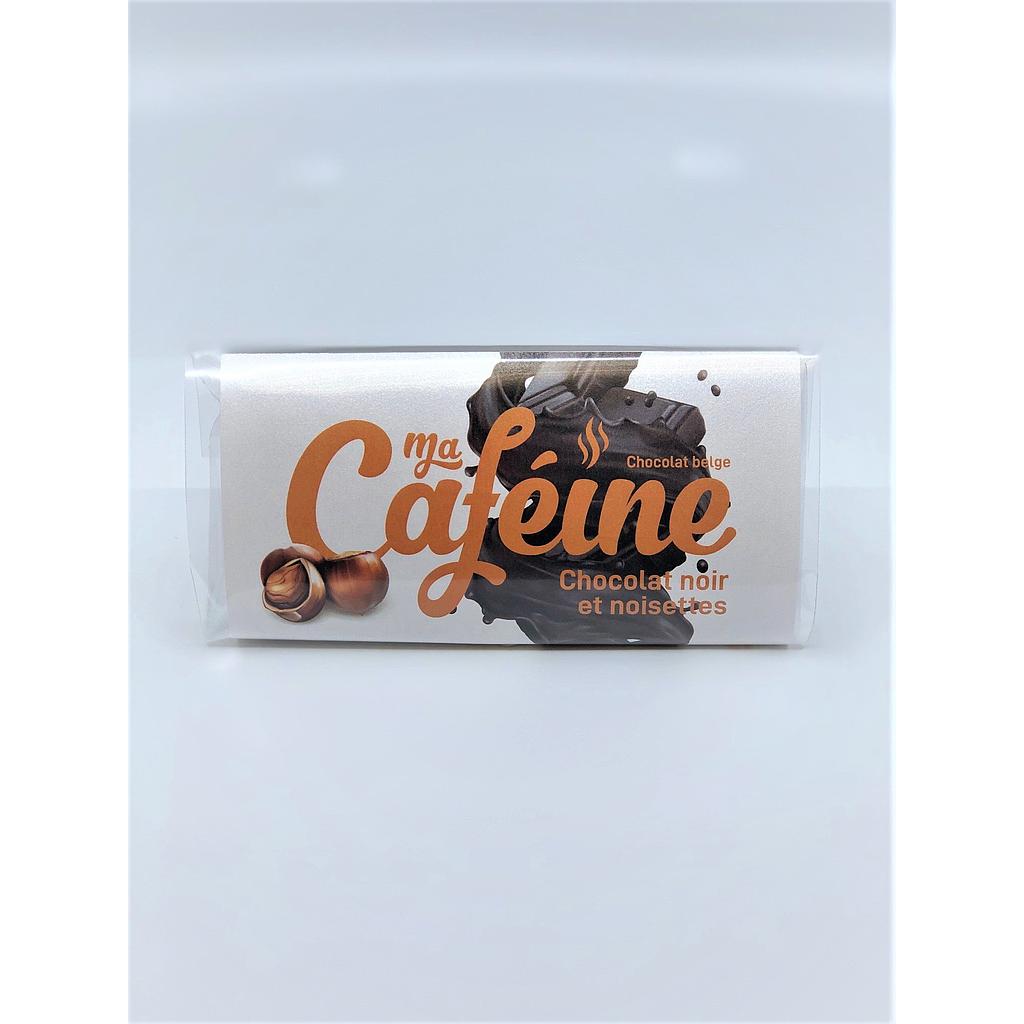 Ma Caféine | Tablette de Chocolat Noir aux Noisettes
