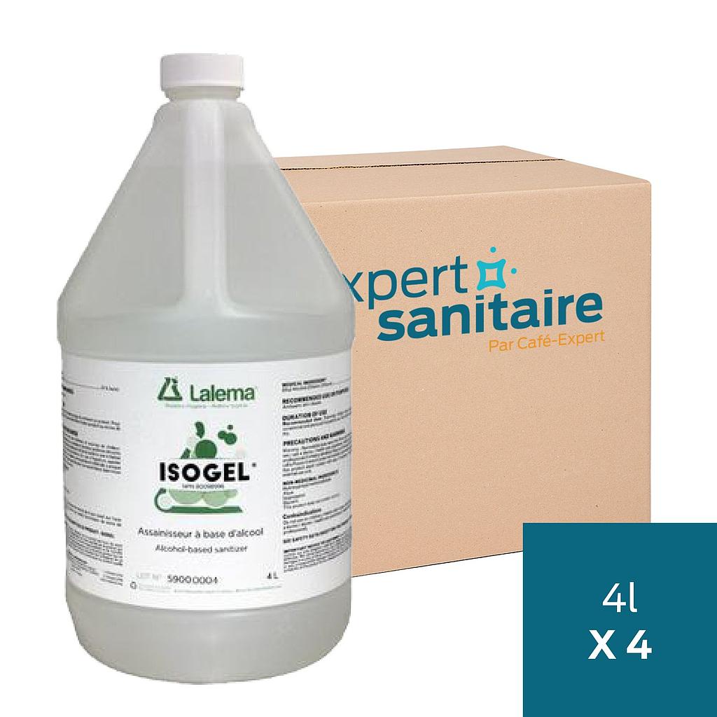 Isogel | Désinfectant à Main Liquide 4 x 4 Litres
