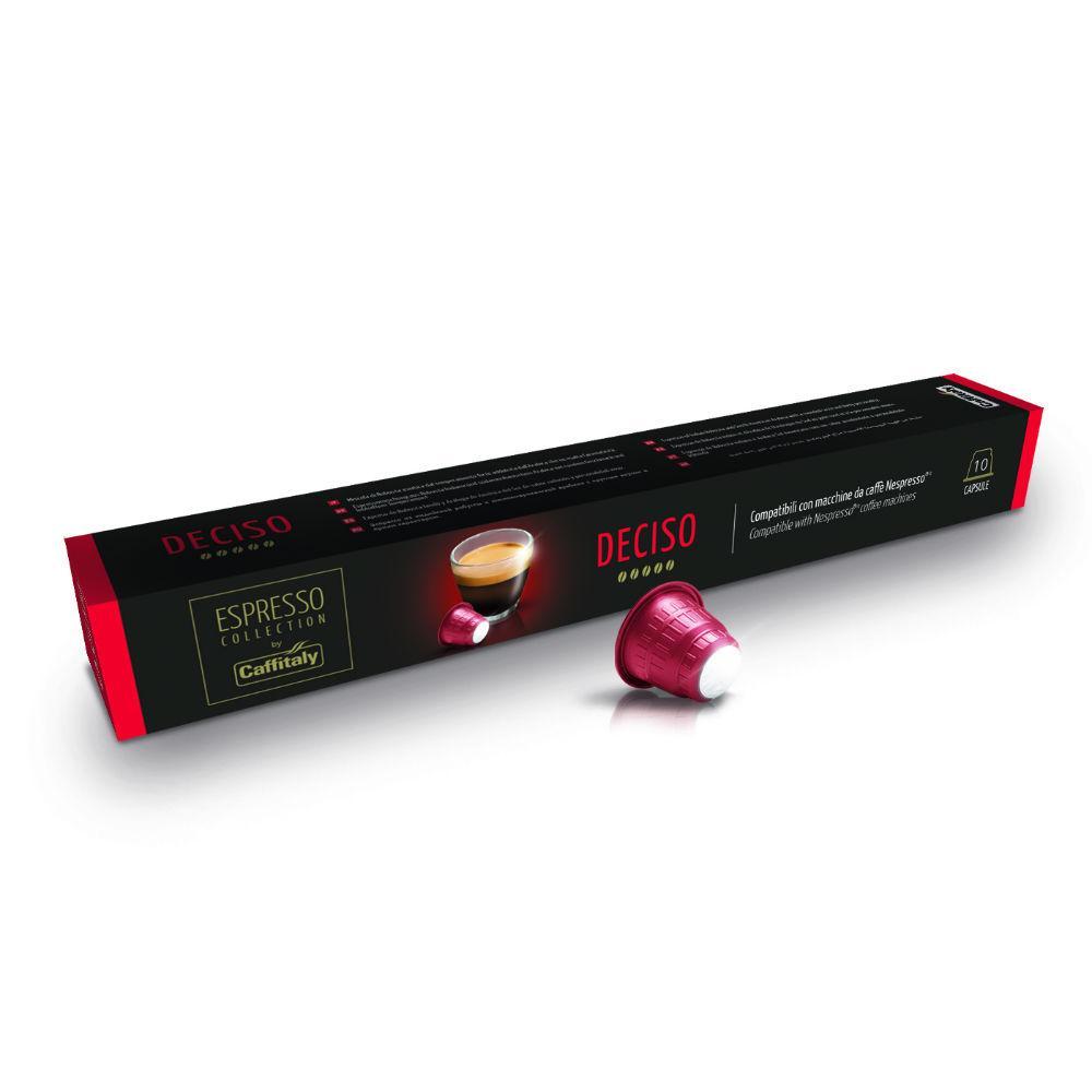 Compatibles Nespresso® Caffitaly | Deciso - boite de 10 capsules