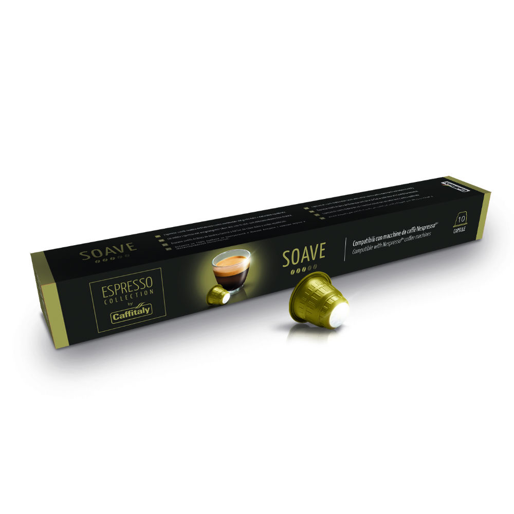 Compatibles Nespresso® Caffitaly | Soave - boite de 10 capsules