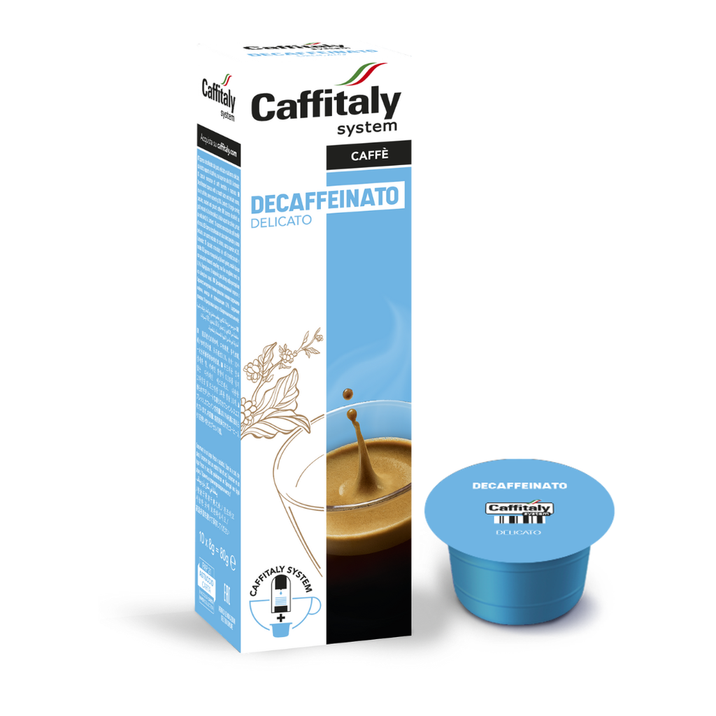 Capsules Café Caffitaly | Décaf Delicato - boite de 10 capsules