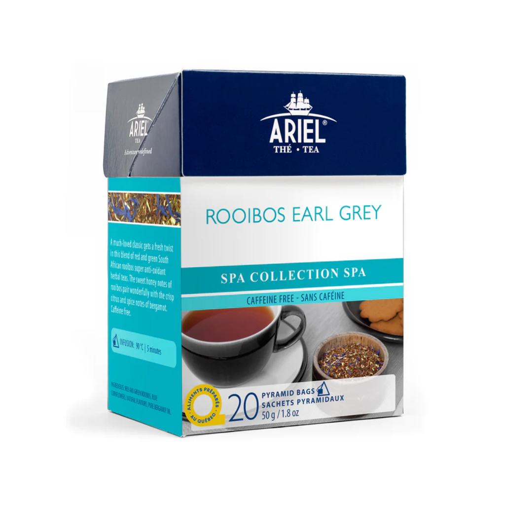 Ariel | Rooibos Earl Grey Spa Tea - box of 20 teabags
