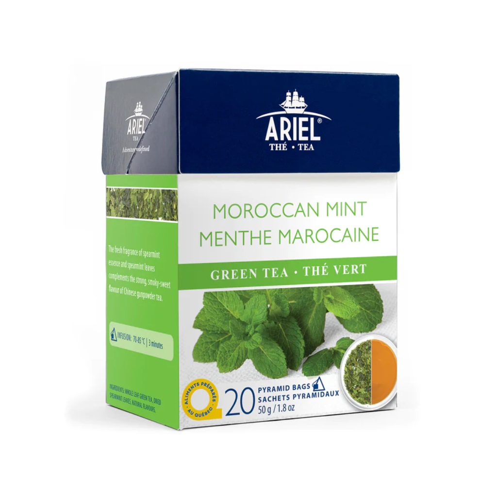 Ariel | Moroccan Mint Green Tea - box of 20 teabags