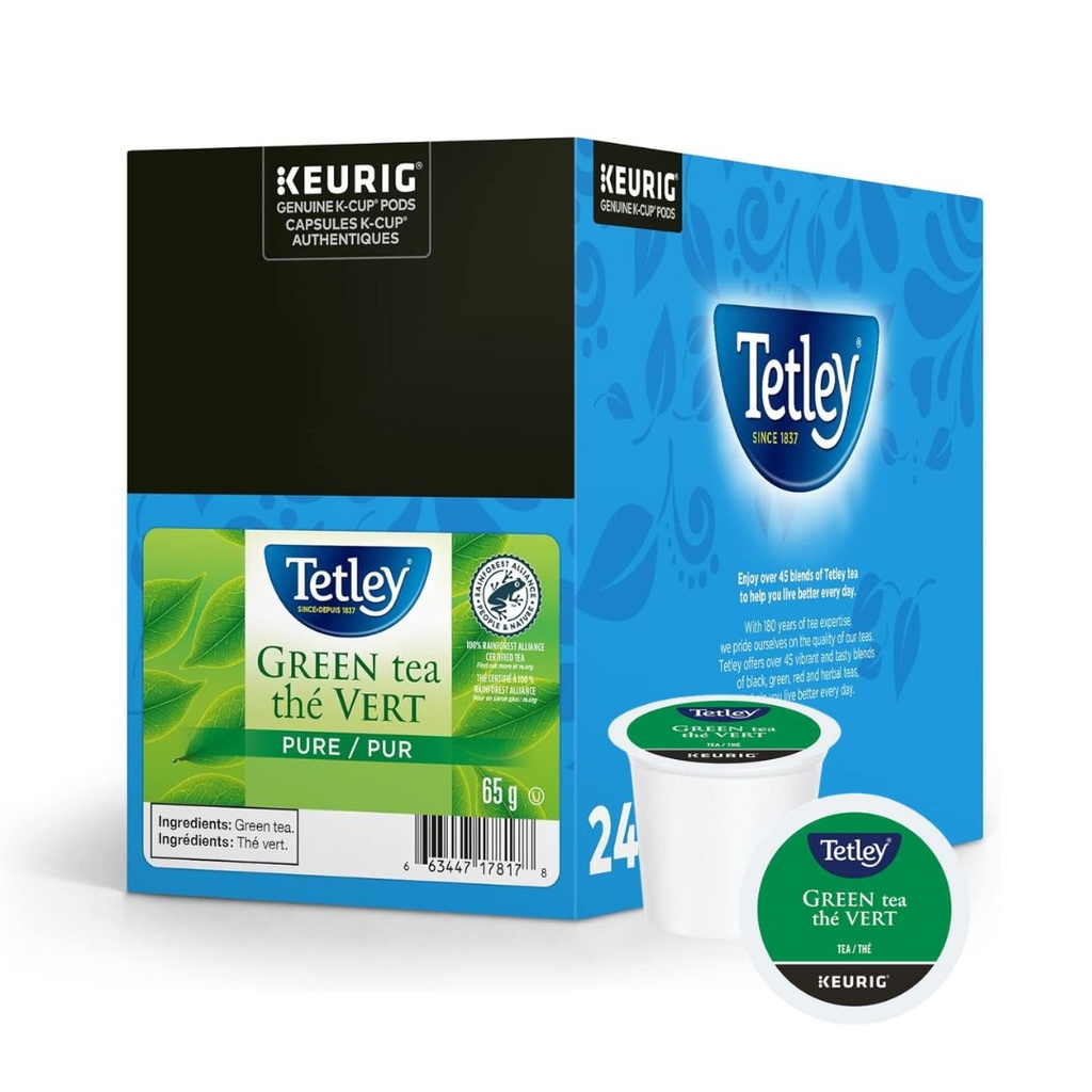 Tetley | Thé Vert - boite de 24 kcup