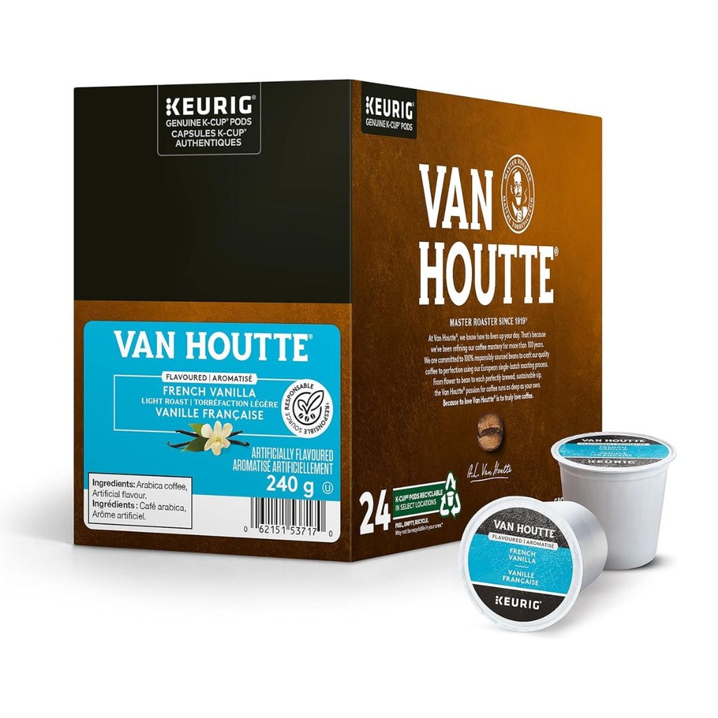 Van Houtte | Vanille Française - boite de 24 kcup