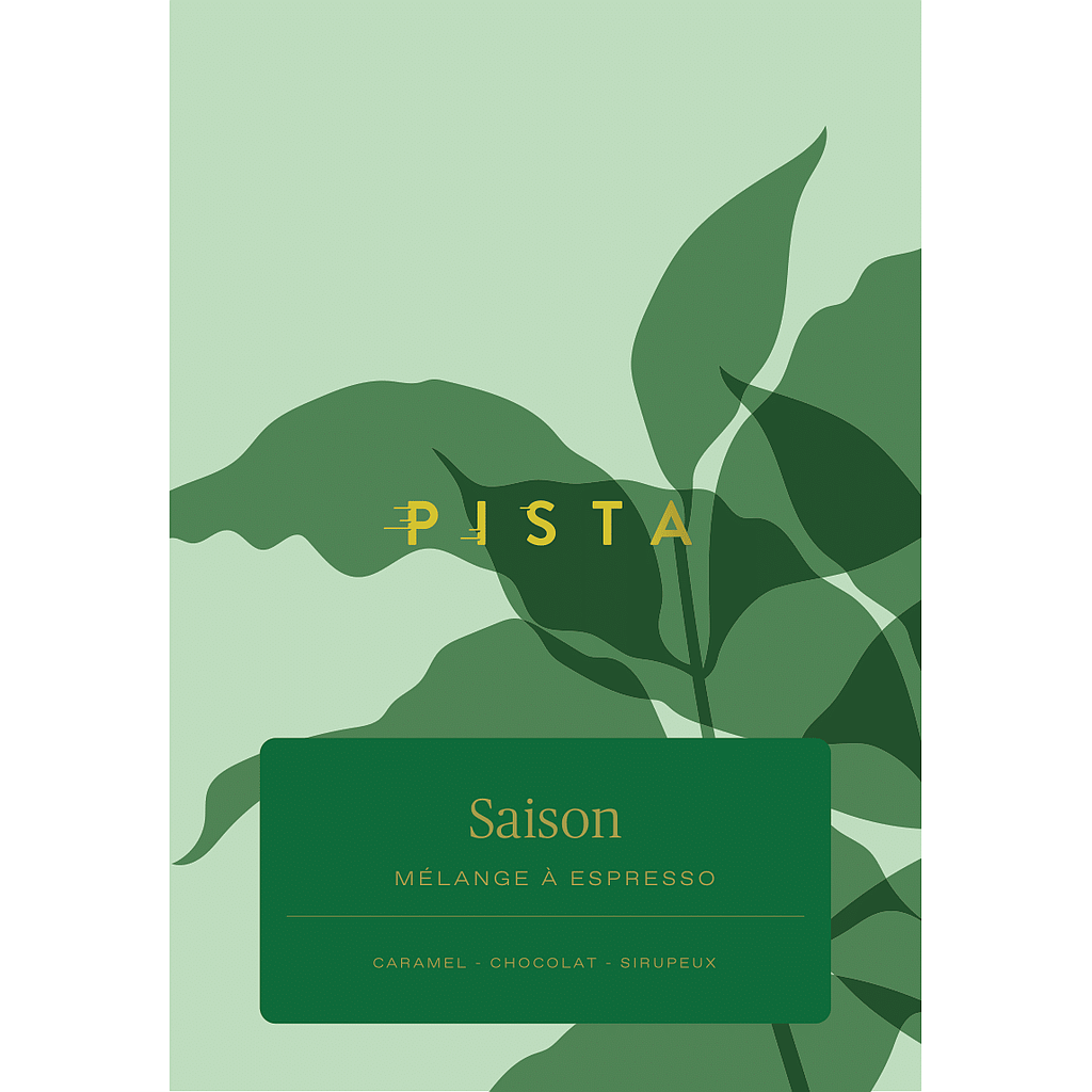Café Pista | Saison - Mélange à Espresso - 1 kg