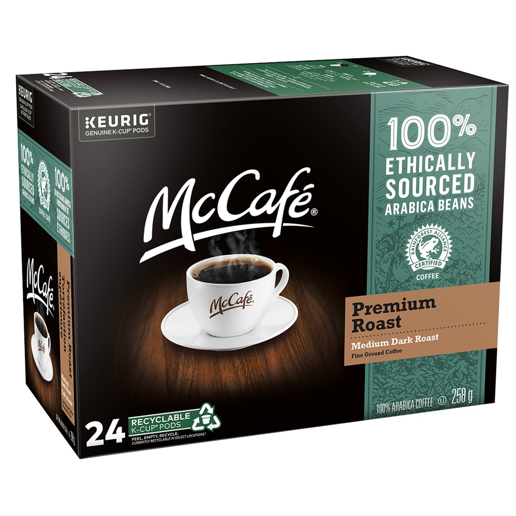 McCafé | Torréfaction Premium Rainforest - boite de 24 kcup