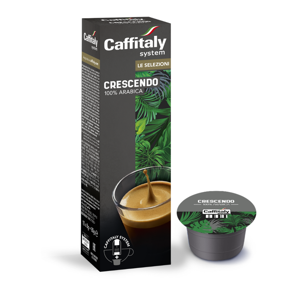 Capsules Café Caffitaly | Crescendo - boite de 10 capsules
