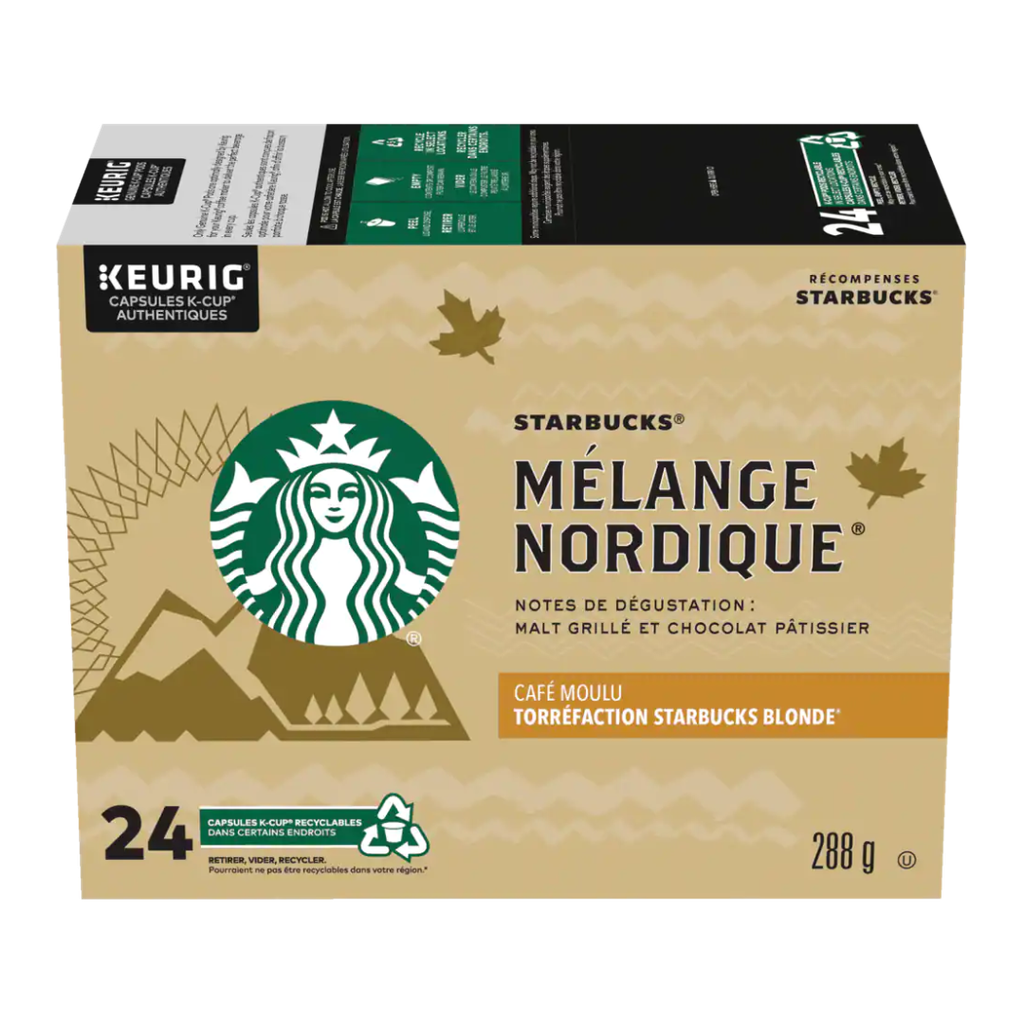 Starbucks | Mélange Nordique - boite de 24 kcup