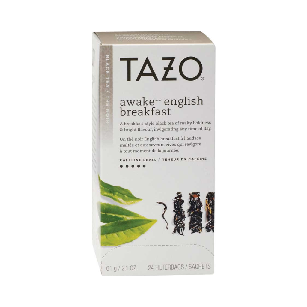 Tazo | Thé noir Awake English Breakfast - boite de 24 sachets