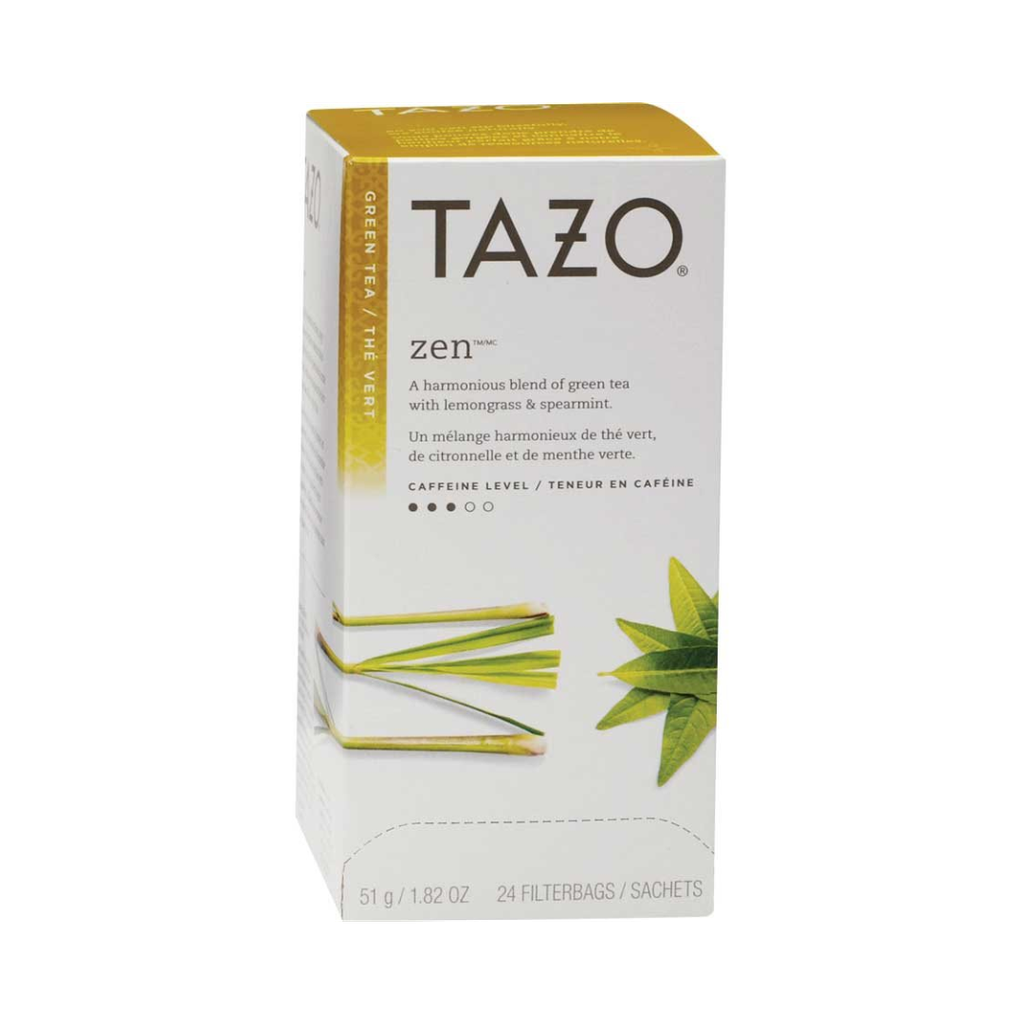 Tazo | Thé vert Zen - boite de 24 sachets