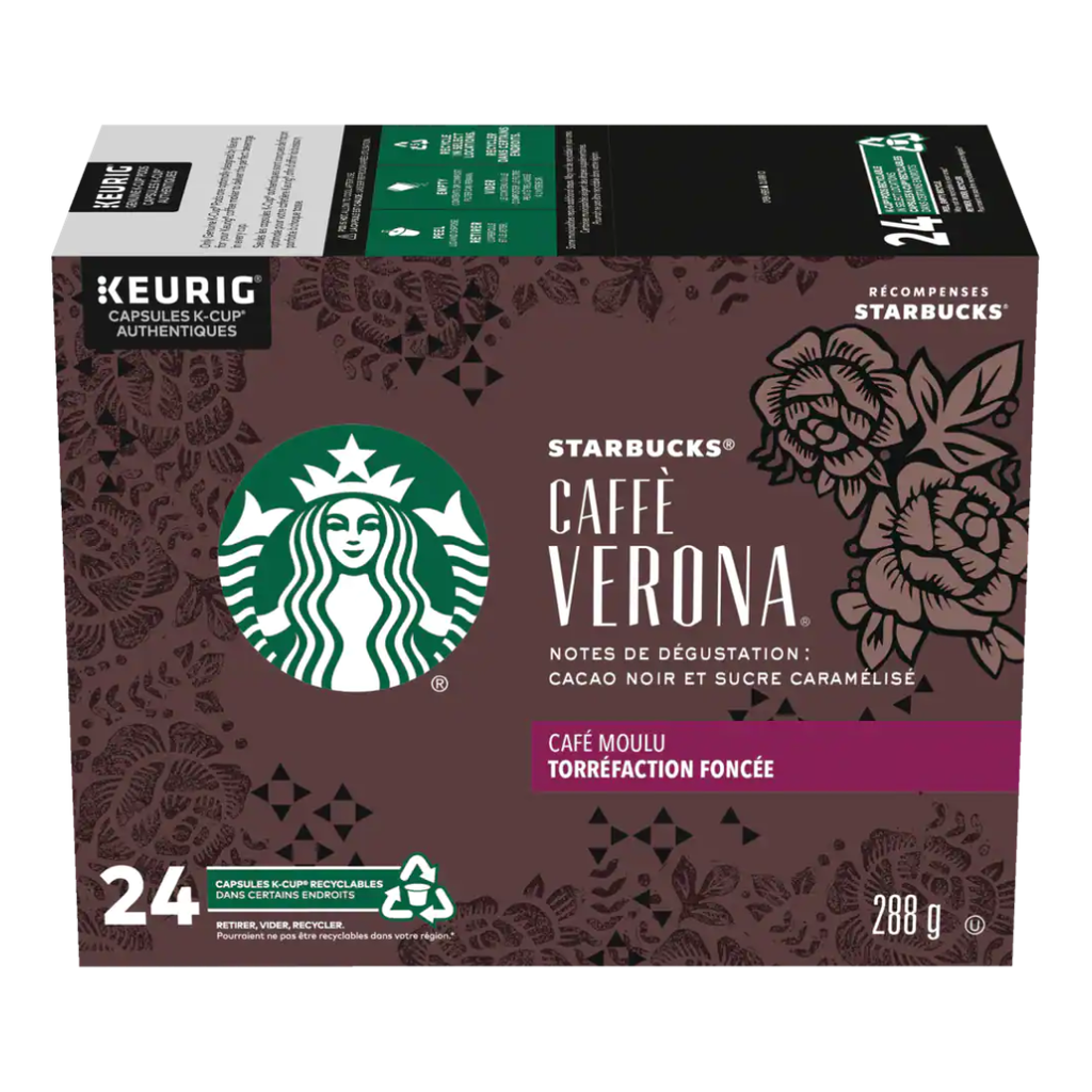 Starbucks | Caffè Verona - boite de 24 kcup