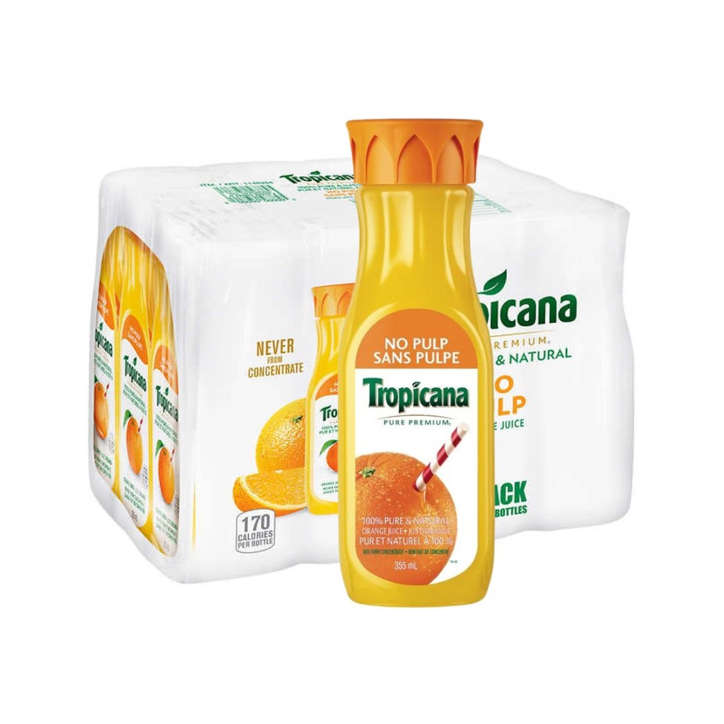 Tropicana | Jus d'Orange 12 bouteilles 355ml
