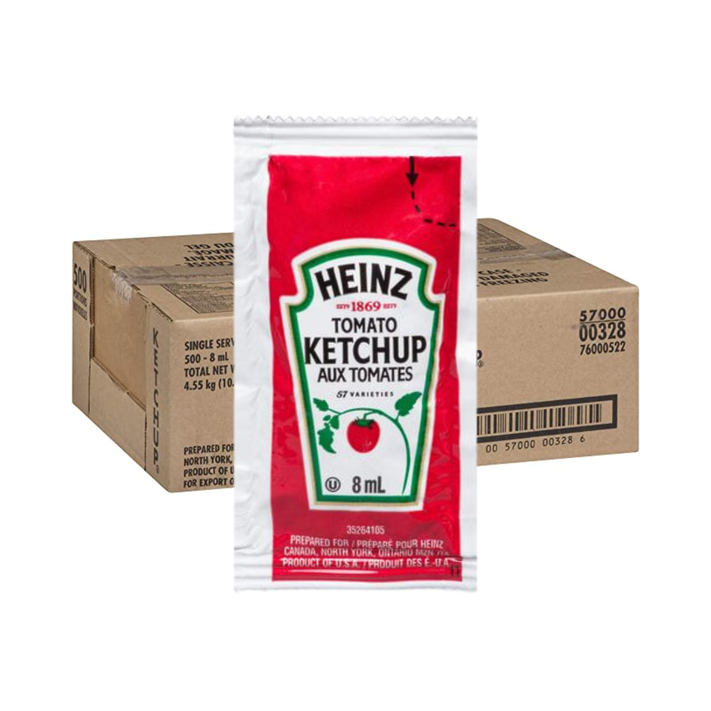 Heinz | Ketchup 8ml x 500 sachets