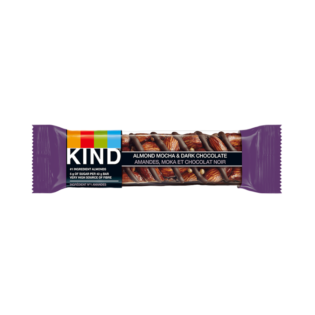Kind Bars | Amande moka et chocolat noir 12 x40g