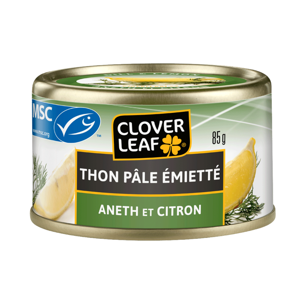 Clover Leaf | Thon pale émietté aneth et citron 85gr