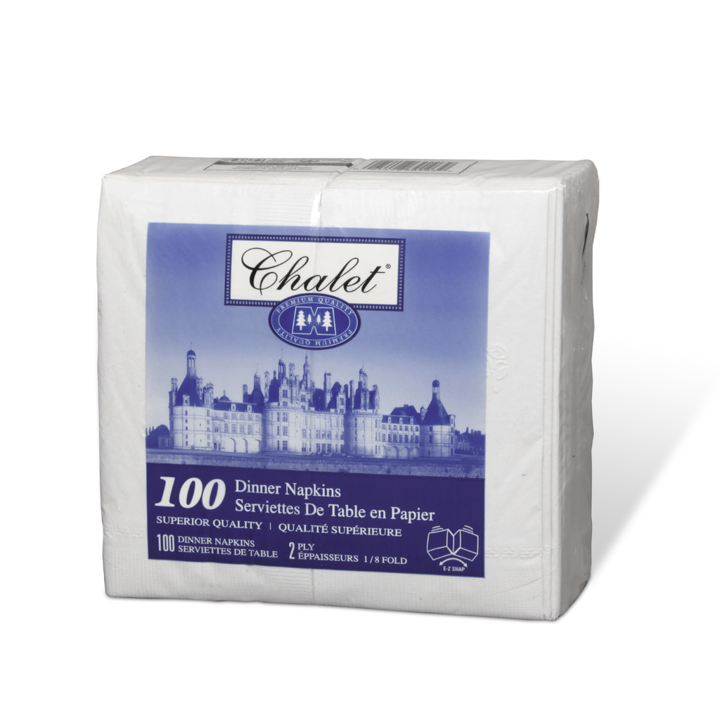 Chalet | Serviette de table 2 plis (30 paquets de 100)