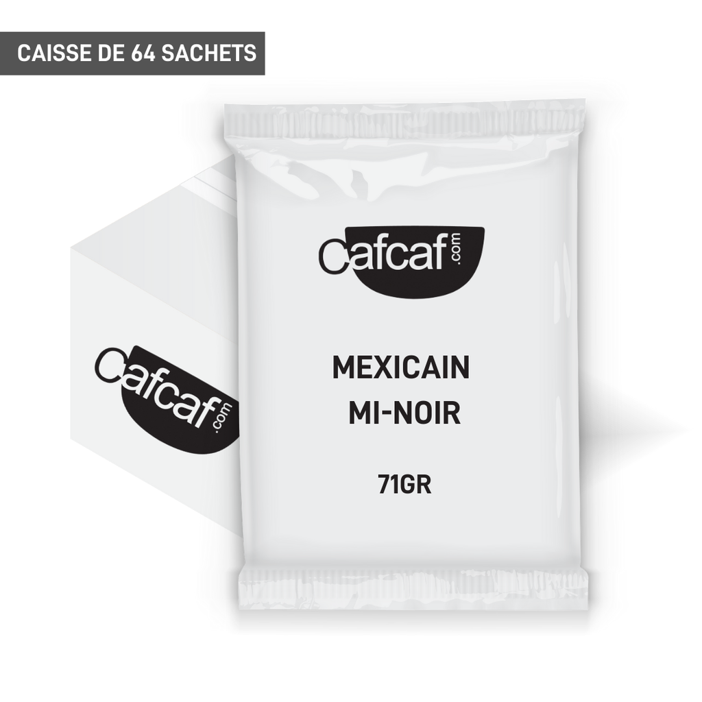 Brûleries Faro | Mexicain Mi-Noir Moulu 64 sachets x71gr