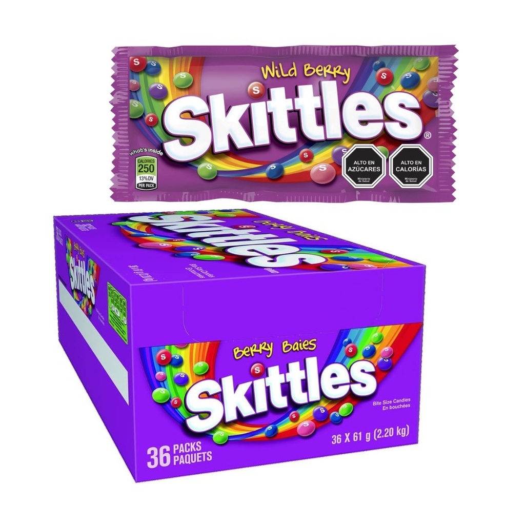 Skittles | Fruits Tropicaux 61gr x 36
