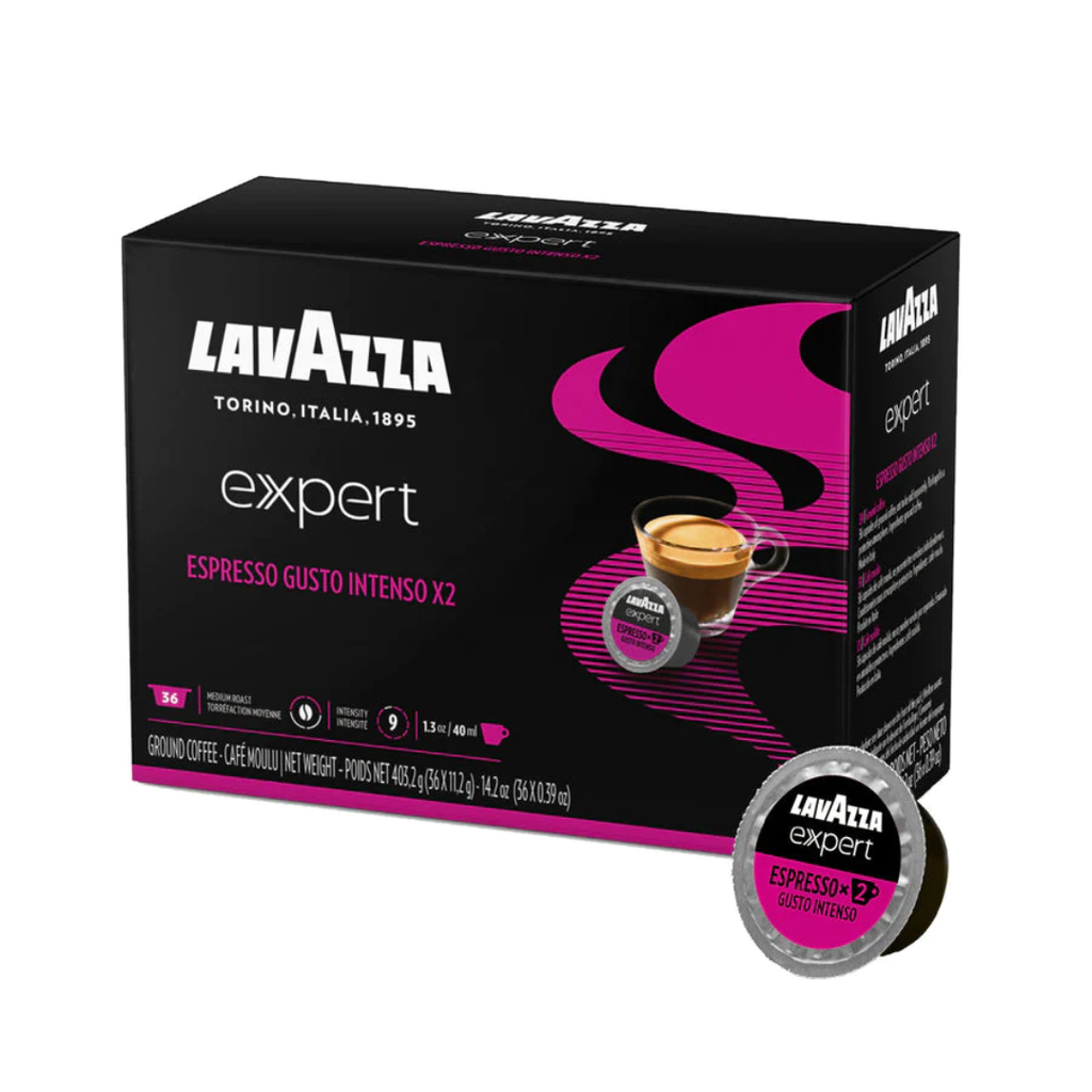 Lavazza | Espresso Gusto Intenso X2 (intensité 9) - boite de 36 capsules