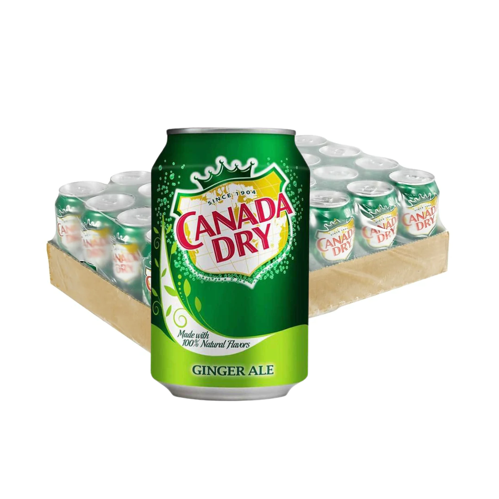 Canada Dry | Ginger Ale 355ml x 24 canettes