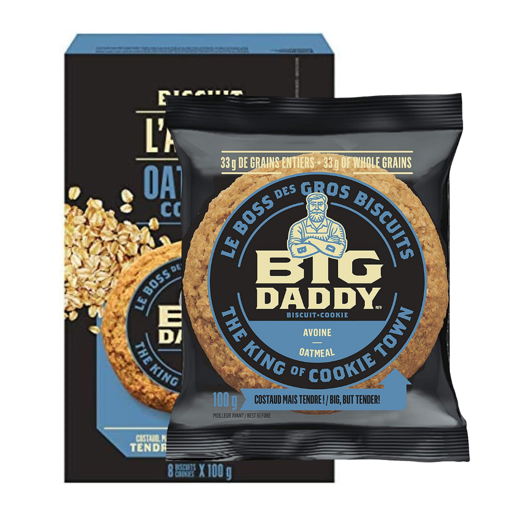 VI | Big Daddy | Biscuit Avoine 100gr - boite de 8