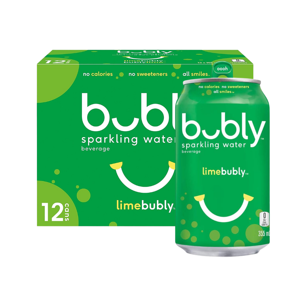 Bubly | Lime 355ml - caisse de 12