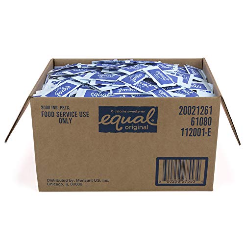 Equal | Sucre édulcorant - boite de 2000 sachets