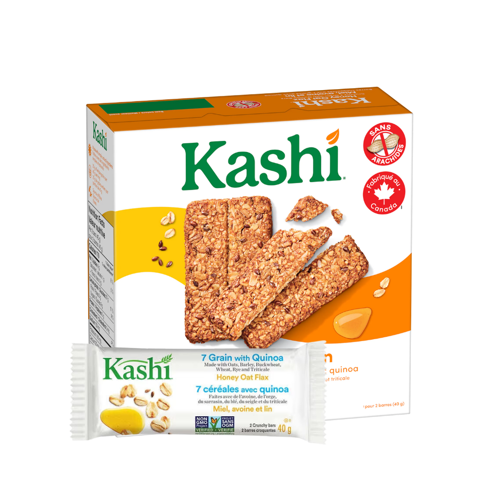 Kashi | Biscuits 7 Grains Quinoa, avoine et miel 5x40gr