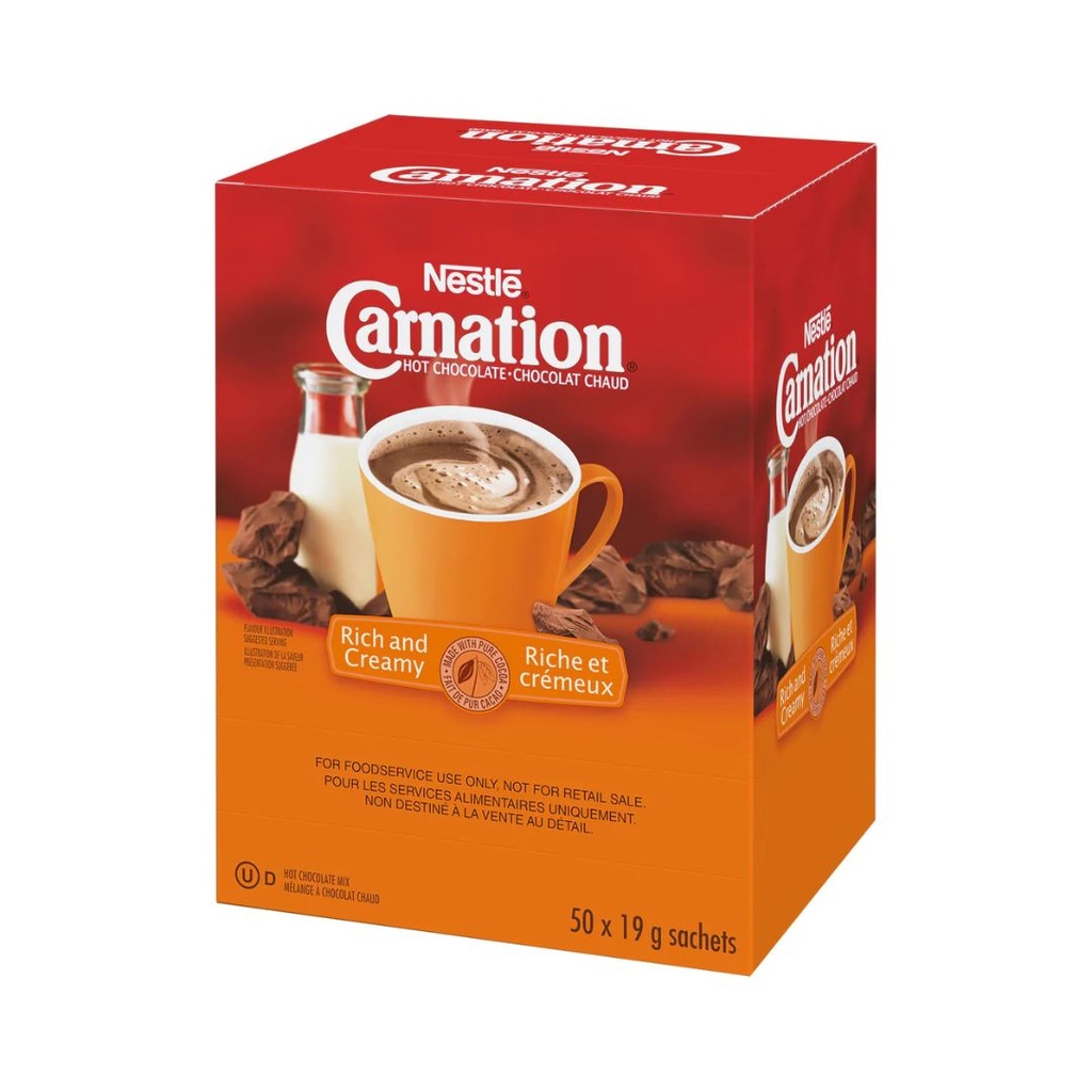 Nestlé | Carnation Chocolat Chaud - 50 x 19gr