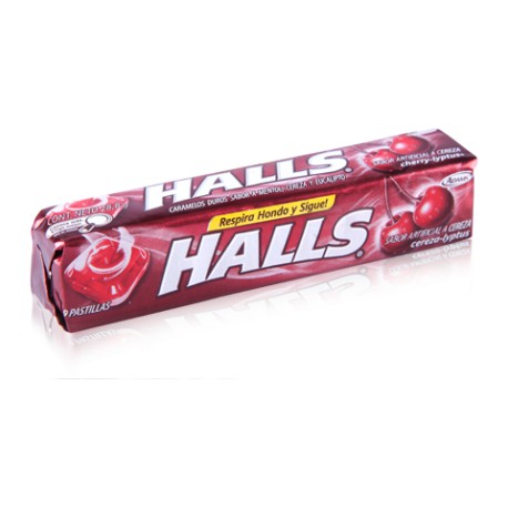 Halls | Pastilles cerise (20x24gr)