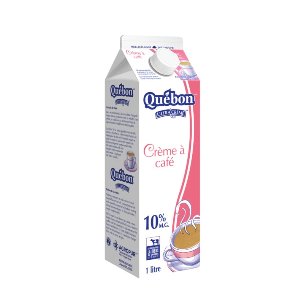 VI FB | Québon | Crème 10% - 1 Litre