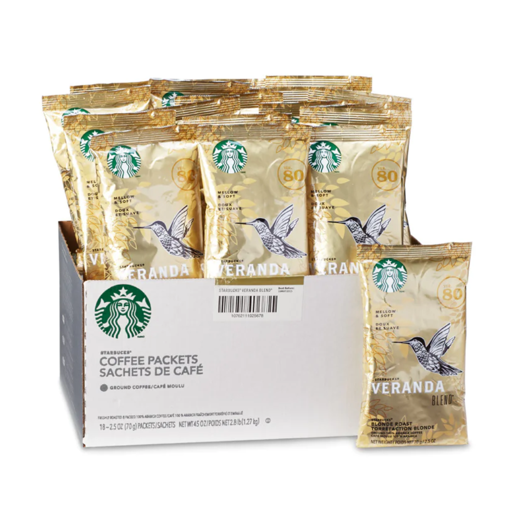 Starbucks | Veranda Blend moulu 71gr x 18 sachets