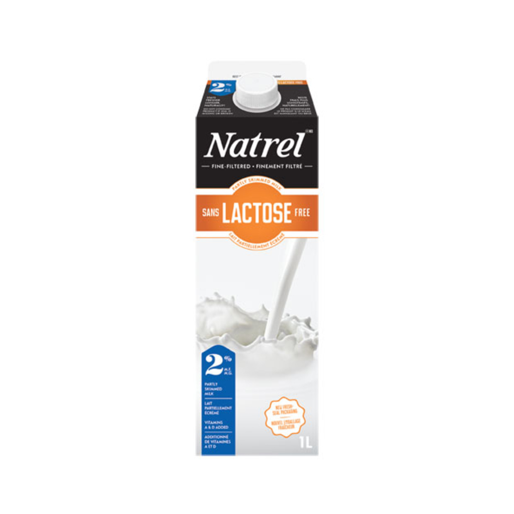 Natrel | Lait 2% Sans Lactose - 1 Litre