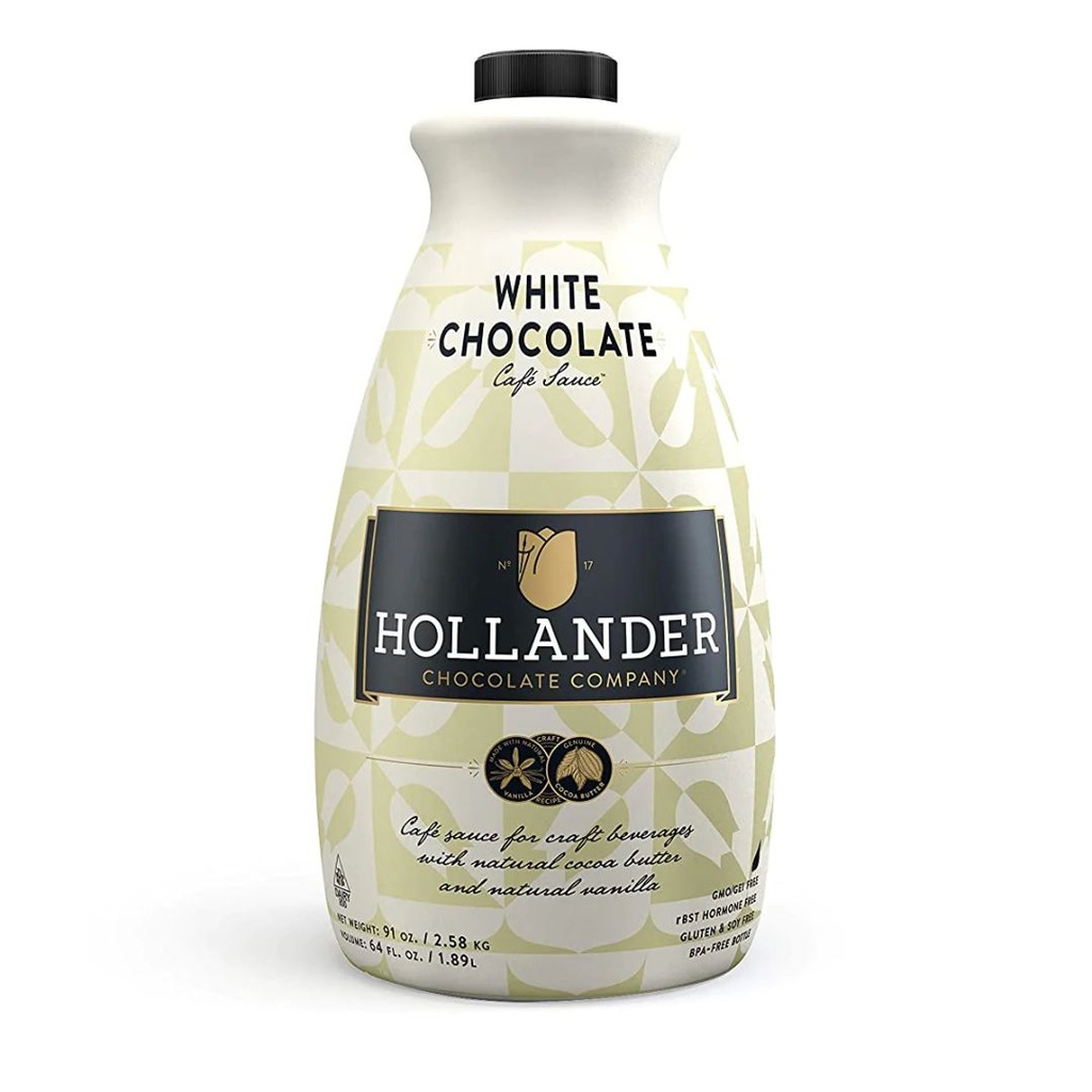 Hollander | Sauce Chocolat Blanc - 64 oz