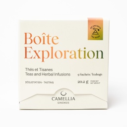 [CSTAD-76-9] Camellia Sinensis | Tea and herbal tea exploration teabags - box of 9 teabags