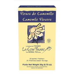 [20021] La Courtisane | Chamomile Flowers Herbal Tea box of 20 teabags