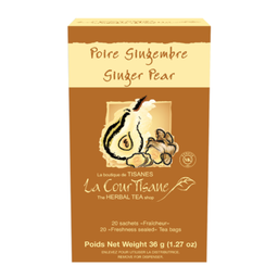 [20028] La Courtisane | Pear and Ginger Herbal Tea, box of 20 teabags