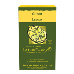 [20031] La Courtisane | Tisane Citron boite de 20 sachets