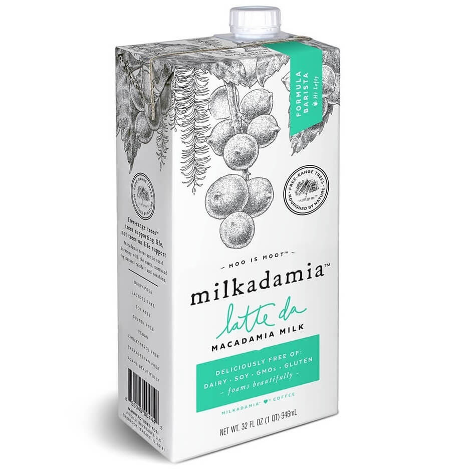 Milkadamia | Boisson de Macadamia Latte da Barista - Lait Alternatif
