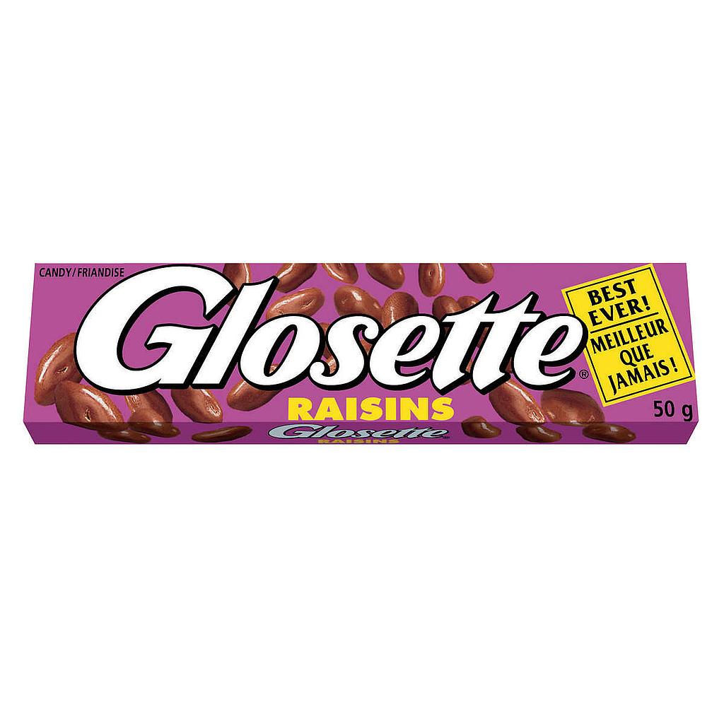 [03HE169] Hershey | Glosette Raisins 18x50gr